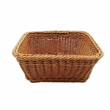 تصویر 3 از سبد حصیری مربع مدل ونوس با طراحی ساده و کاربردی